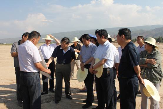 青海省国资委副主任毛占彪实地考察物产集团重点项目